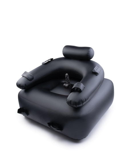 WHIPSMART INFLATABLE BONDAGE CHAIR WITH VIBRATING DILDO