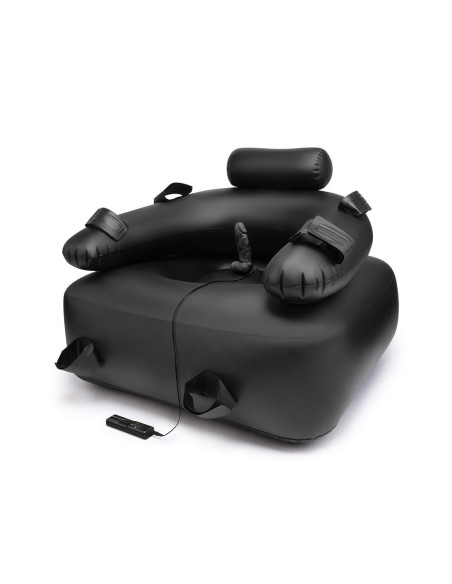 WHIPSMART INFLATABLE BONDAGE CHAIR WITH VIBRATING DILDO
