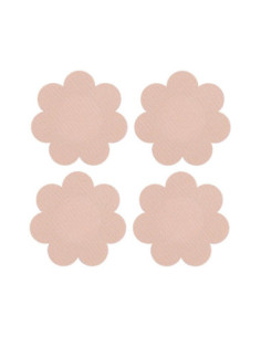 PEEKABOOS SELF ADHESIVE SATIN NIPPLE COVERS, NUDE