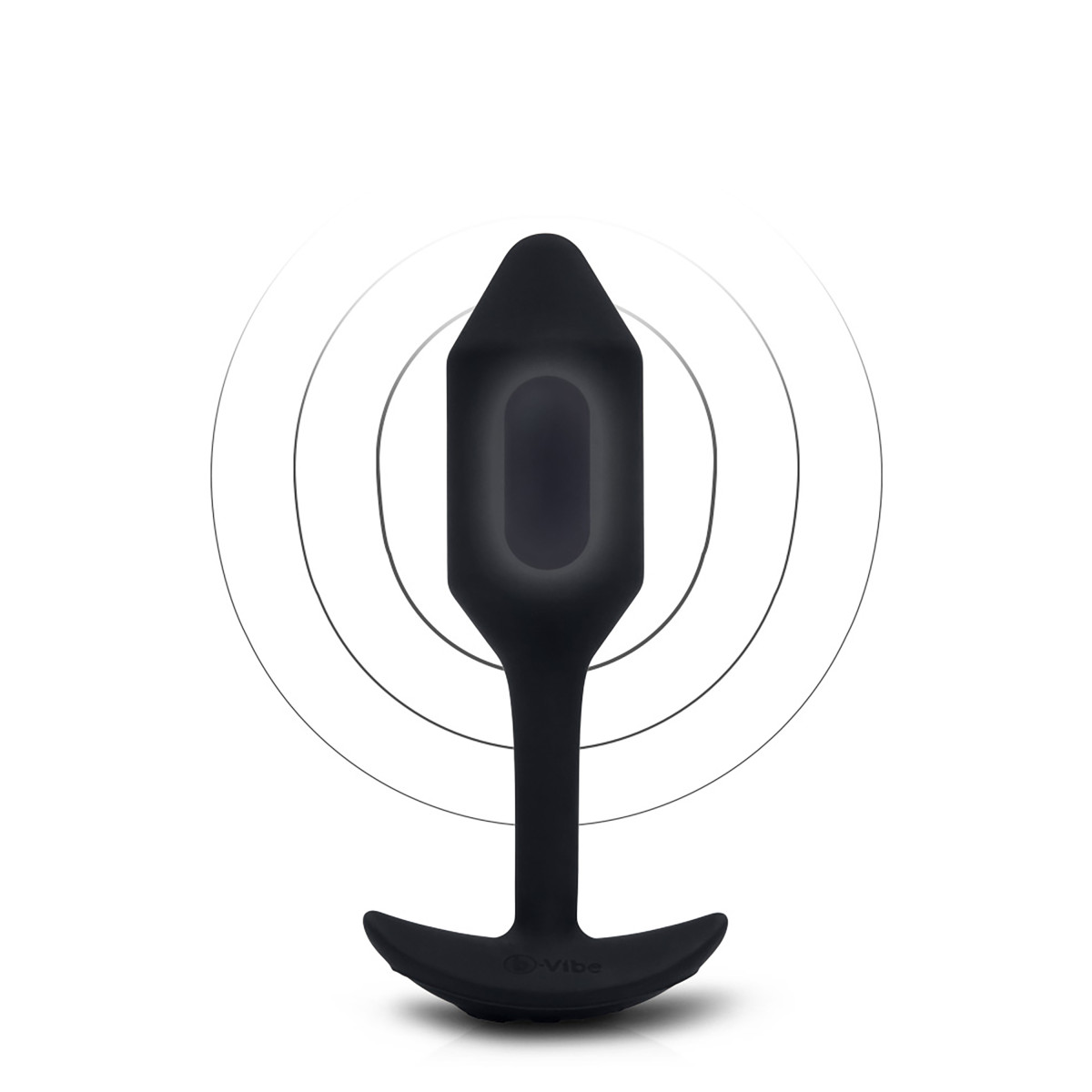B-VIBE VIBRATING SNUG PLUG 2 BLACK