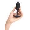 B-VIBE VIBRATING SNUG PLUG 2 BLACK