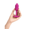 B-VIBE VIBRATING SNUG PLUG 2 ROSE