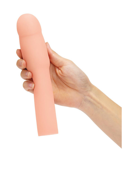 SIZE UP 4 INCH EXTRA REALISTIC PENIS EXTENDER -FLESH