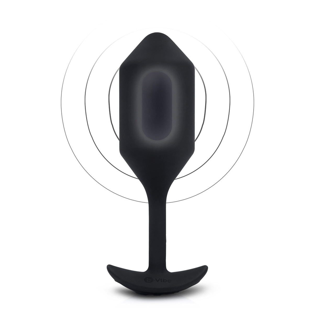 B-VIBE VIBRATING SNUG PLUG 4 BLACK