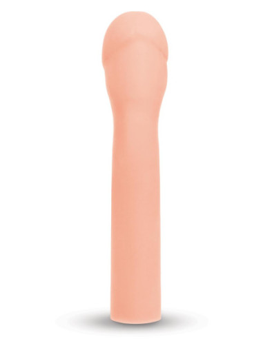 SIZE UP 3 INCH EXTRA REALISTIC PENIS EXTENDER FLESH