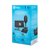 B-VIBE VIBRATING SNUG PLUG 4 BLACK