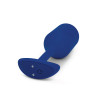 B-VIBE VIBRATING SNUG PLUG 4 NAVY