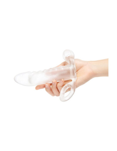 SIZE UP CLEAR VIEW VIBRATING PENIS EXTENDER
