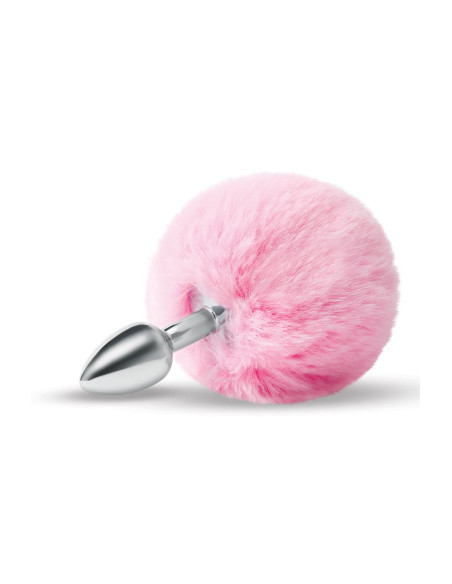 WHIPSMART 3 INCH FLUFFY BUNNY METAL PLUG WITH PINK TAIL
