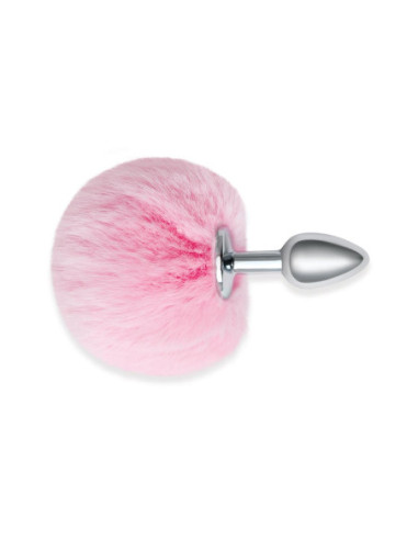 WHIPSMART 3 INCH FLUFFY BUNNY METAL PLUG WITH PINK TAIL