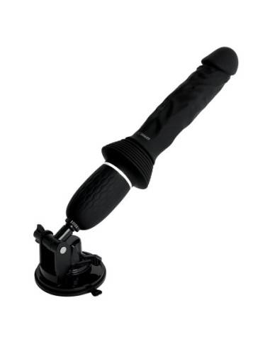 WHIPSMART GIRTHY REALISTIC THRUSTING SEX MACHINE WITH HANDS FREE SUCTION MOUNT