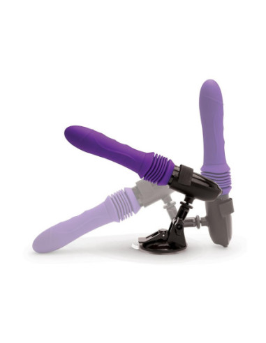 WHIPSMART THRUSTING SEX MACHINE WITH HANDSFREE SUCTION MOUNT
