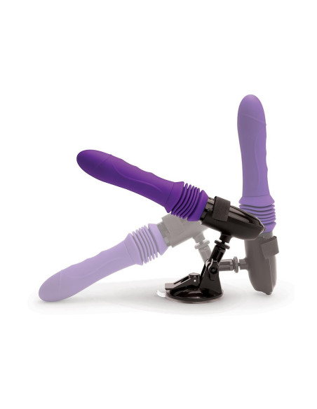 WHIPSMART THRUSTING SEX MACHINE WITH HANDSFREE SUCTION MOUNT