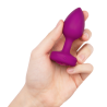 B-VIBE VIBRATING JEWEL PLUG S/M FUCHSIA
