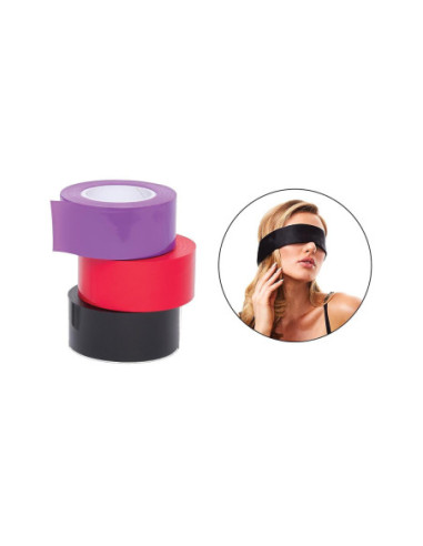 WHIPSMART 150 FT BONDAGE TAPE WITH SILKY BLINDFOLD