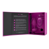 B-VIBE VIBRATING JEWEL PLUG S/M FUCHSIA