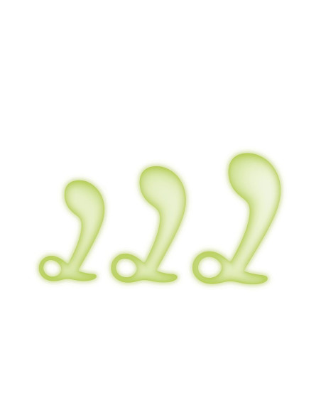 WHIPSMART 3 PCS GLOW IN THE DARK PROSTATE TRAINING KIT