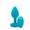 B-VIBE VIBRATING JEWEL PLUG S/M TEAL