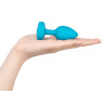 B-VIBE VIBRATING JEWEL PLUG S/M TEAL