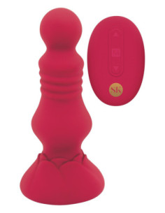 SECRET KISSES REMOTE VIBRATING FLORET BUTTPLUG