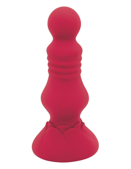 SECRET KISSES REMOTE VIBRATING FLORET BUTTPLUG