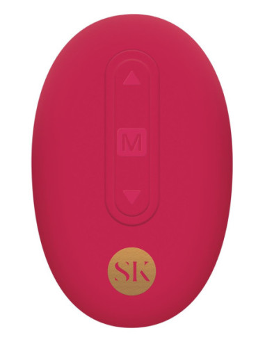 SECRET KISSES REMOTE VIBRATING FLORET BUTTPLUG