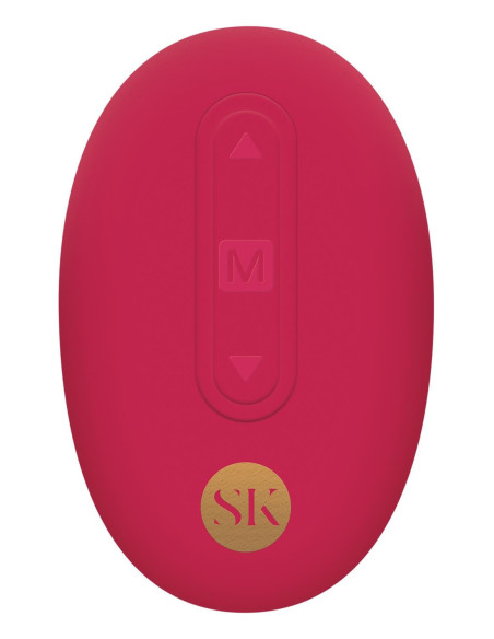 SECRET KISSES REMOTE VIBRATING FLORET BUTTPLUG