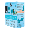 B-VIBE VIBRATING JEWEL PLUG S/M TEAL