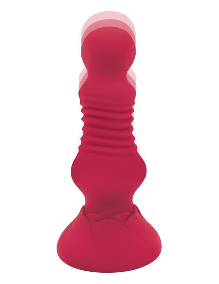 SECRET KISSES REMOTE THRUSTING ROSEBUD BUTTPLUG