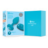 B-VIBE VIBRATING JEWEL PLUG S/M TEAL