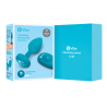 B-VIBE VIBRATING JEWEL PLUG S/M TEAL