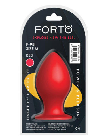 FORTO F-98 CONE MEDIUM RED