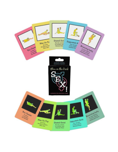 GLOW-IN-THE-DARK SEX! CARDS