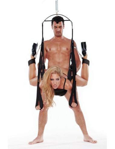 WHIPSMART BONDAGE PLEASURE SWING BLACK