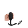 B-VIBE VIBRATING SNUG & TUG XL BLACK