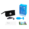 B-VIBE VIBRATING SNUG PLUG 3 BLUE