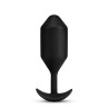 B-VIBE VIBRATING SNUG PLUG 5 BLACK