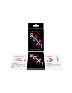 A YEAR OF SEX! SEXUAL POSITION CARDS