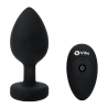 B-VIBE VIBRATING JEWEL PLUG XXL BLACK