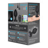 B-VIBE VIBRATING JEWEL PLUG XXL BLACK