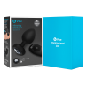 B-VIBE VIBRATING JEWEL PLUG XXL BLACK