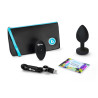 B-VIBE VIBRATING JEWEL PLUG XXL BLACK