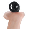 B-VIBE VIBRATING JEWEL PLUG XXL BLACK