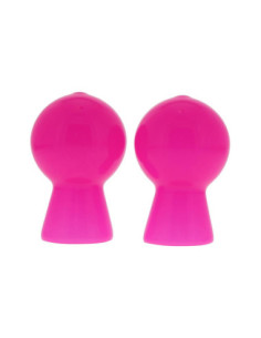 NIPPLE SUCKER PAIR IN SHINY PINK