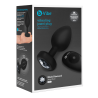 B-VIBE VIBRATING JEWEL PLUG XXL BLACK