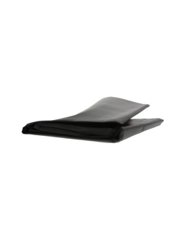 VINYL BED SHEET BLACK 158x227CM