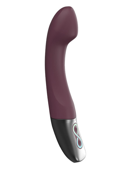 NMC SILICONE RECHARGEABLE VIBRATOR RUBINE RED