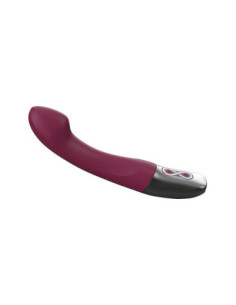 NMC SILICONE RECHARGEABLE VIBRATOR RUBINE RED 2