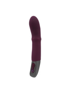 NMC 7 INCH SILICONE RECHARGEABLE VIBRATOR RUBINE RED 2