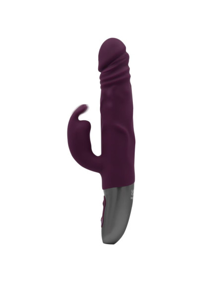 NMC SILICONE RECHARGEABLE VIBRATOR RUBINE RED